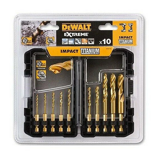 Dewalt titanium sale impact drill bit