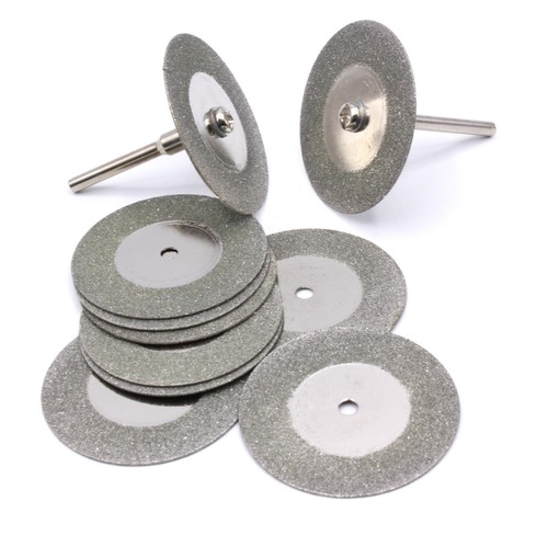 3 Stück Diamant-Trennscheiben Für Glas & Mehr – 75mm Durchmesser, 10mm Höhe, Perfekt Für Winkelschleifer Zum Schneiden Von Glas, Fliesen, Jade