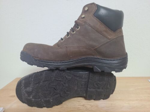 Wolverine Durbin Braun Leder Wasserdicht Stahlkappe Arbeitsstiefel W05483 Herren 11,5 - Bild 4 von 5