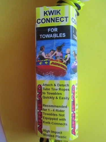 Airhead Kwik Connect Tubo Barca Traino Corda per Trainabili Alto Impatto ~ 1-4 Riders - Foto 2 di 2
