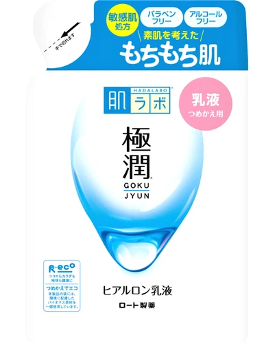 Rohto Hada Labo Gokujyun Milky Lotion 140 ml Refill