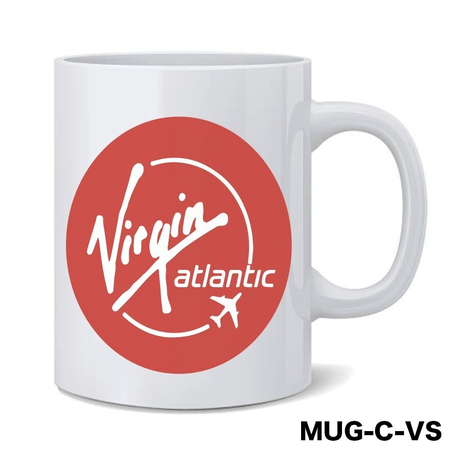 ヴァージンアトランティック航空のマグカップ RBF絕版 VIRGIN ATLANTIC MUG 馬克杯 MUG-C-VS *FREE SHIPPING