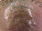 1955-P Lincoln Wheat Cent Penny Die Breaks + Poor Man's DDO Error Inv#E6006