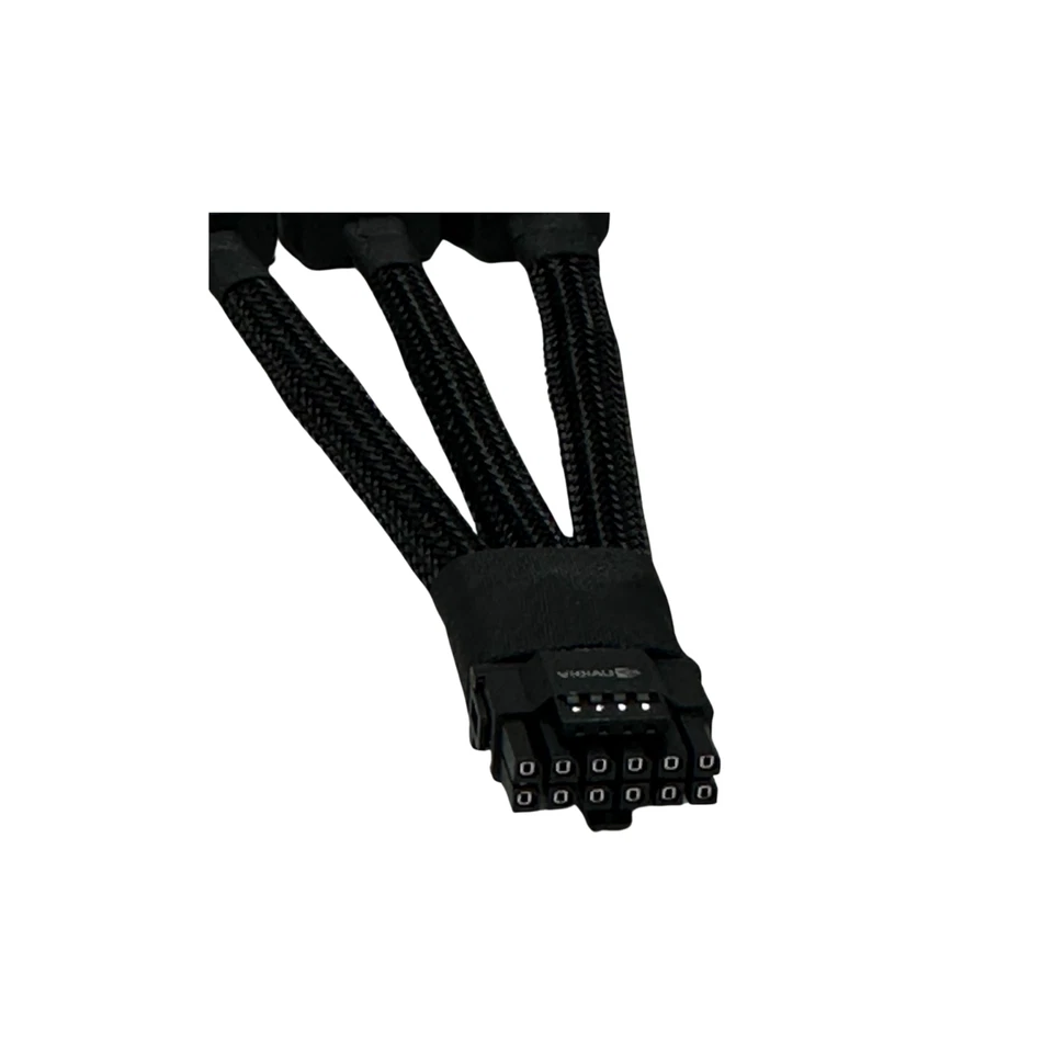 (2Pk) Nvidia OEM 12VHPWR 3x8-Pin to 16-Pin PCIE 5.0 Power Adapter Cable RTX5090 - Image 4 of 4