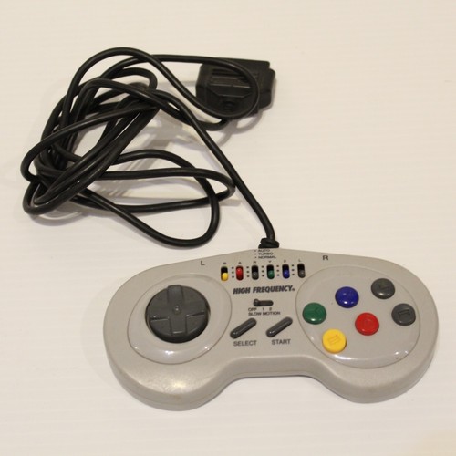 SNES Set 3 Spiele 1 Hochfrequenz-Controller F-Zero Champions Fußball Sidekicks - Bild 9 von 11