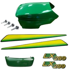 New Upper & Lower Hood/Bumper/LH&RH Stickers Fits John Deere LX289