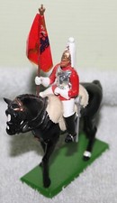 VINTAGE BRITAINS MOUNTED FLAG BEARER 1988