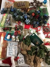 Junk box holiday Christmas Craft Supplies
