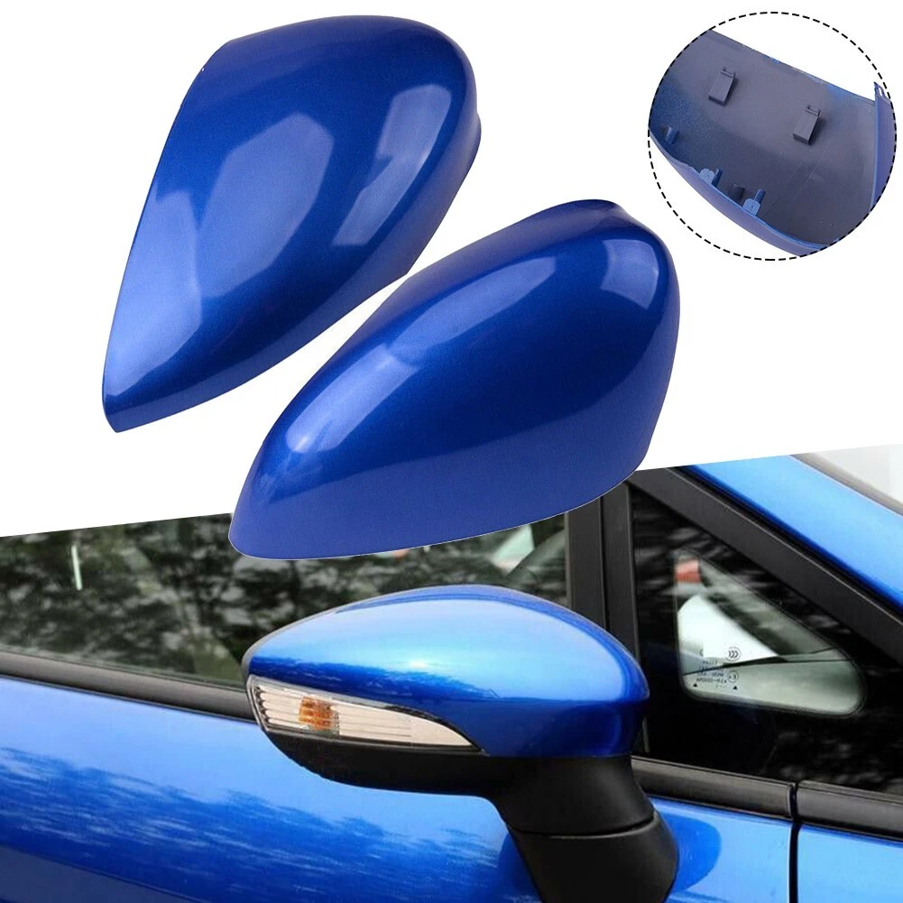 Ford fiesta wing cheap mirror cover blue