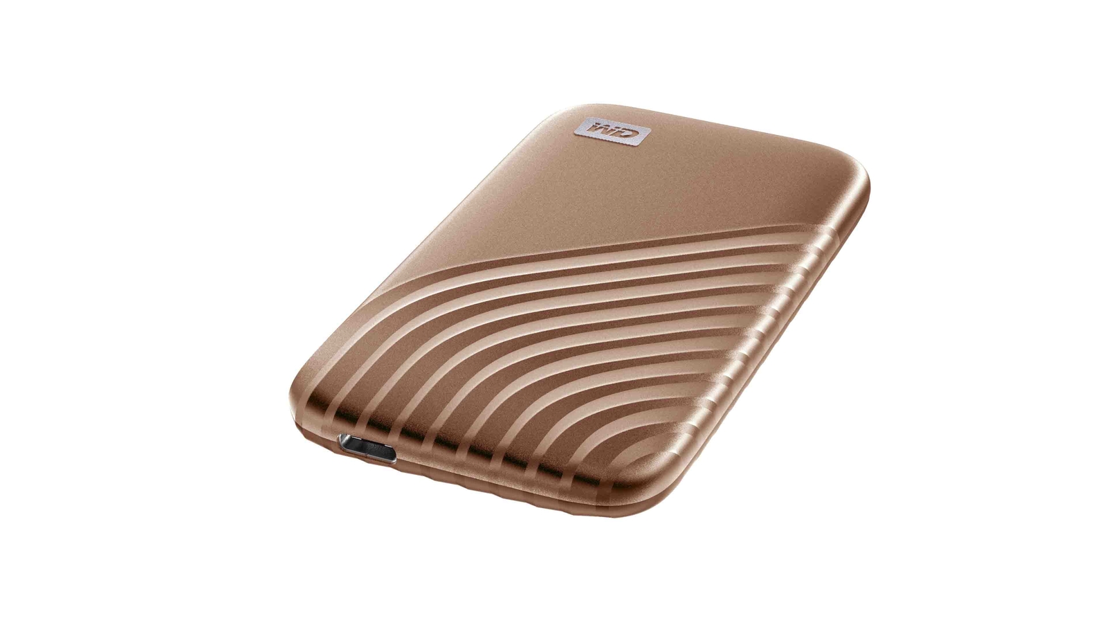 Твердотельный накопитель WD My Passport SSD 1 ТБ USB 3.1 gold