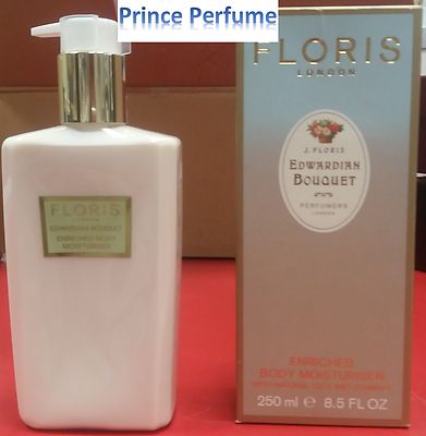 FLORIS EDWARDIAN BOUQUET ANGEREICHERTE KÖRPERFEUCHTIGKEITSCREME MIT NATÜRLICHEN ÖLEN - 250 ml