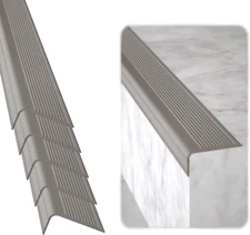 Stair Edge Protector (Pack of 5) 36X2X1 Inch Anti-Slip Stair Corner Trim Rubber