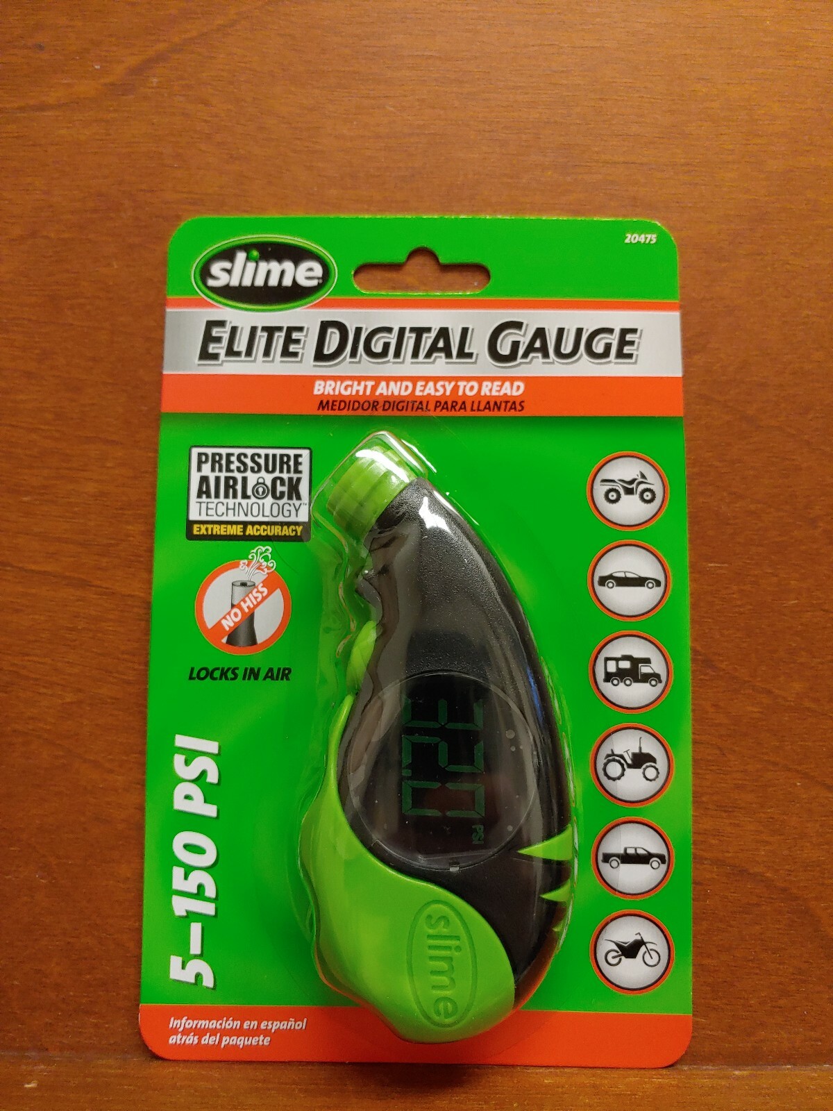NEW Slime 5150 PSI Elite Digital Gauge 20475 eBay