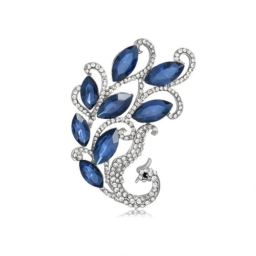 Spilla Cristallo Donna Con Strass - Accessorio Moda Per Matrimoni E Feste, Regalo Elegante