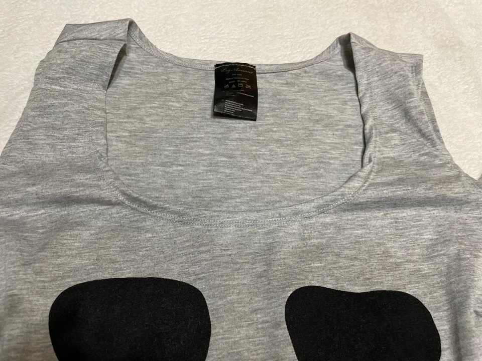 Disfraz Top Jersey Cara Fantasma “Scream-Like”, Damas 1X-2X (ver nota de descripción por favor) Foto 3 de 4