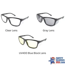 METEL M40 Safety Glasses Sunglasses Work Eyewear Multiple Options ANSI Z87+