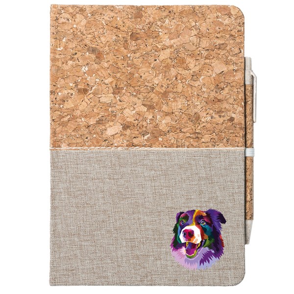 Notizbuch A5 Border Collie Colorful Geschenkidee Border Collie Geschenk PräSent-image