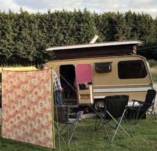 Retro/vintage pop top touring 3 Berth CI Sprite GT Compact caravan