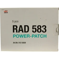REMA TIP TOP RAD-583 Aramid Radial Tire Repair Patch 10" x 8" - Box of 5