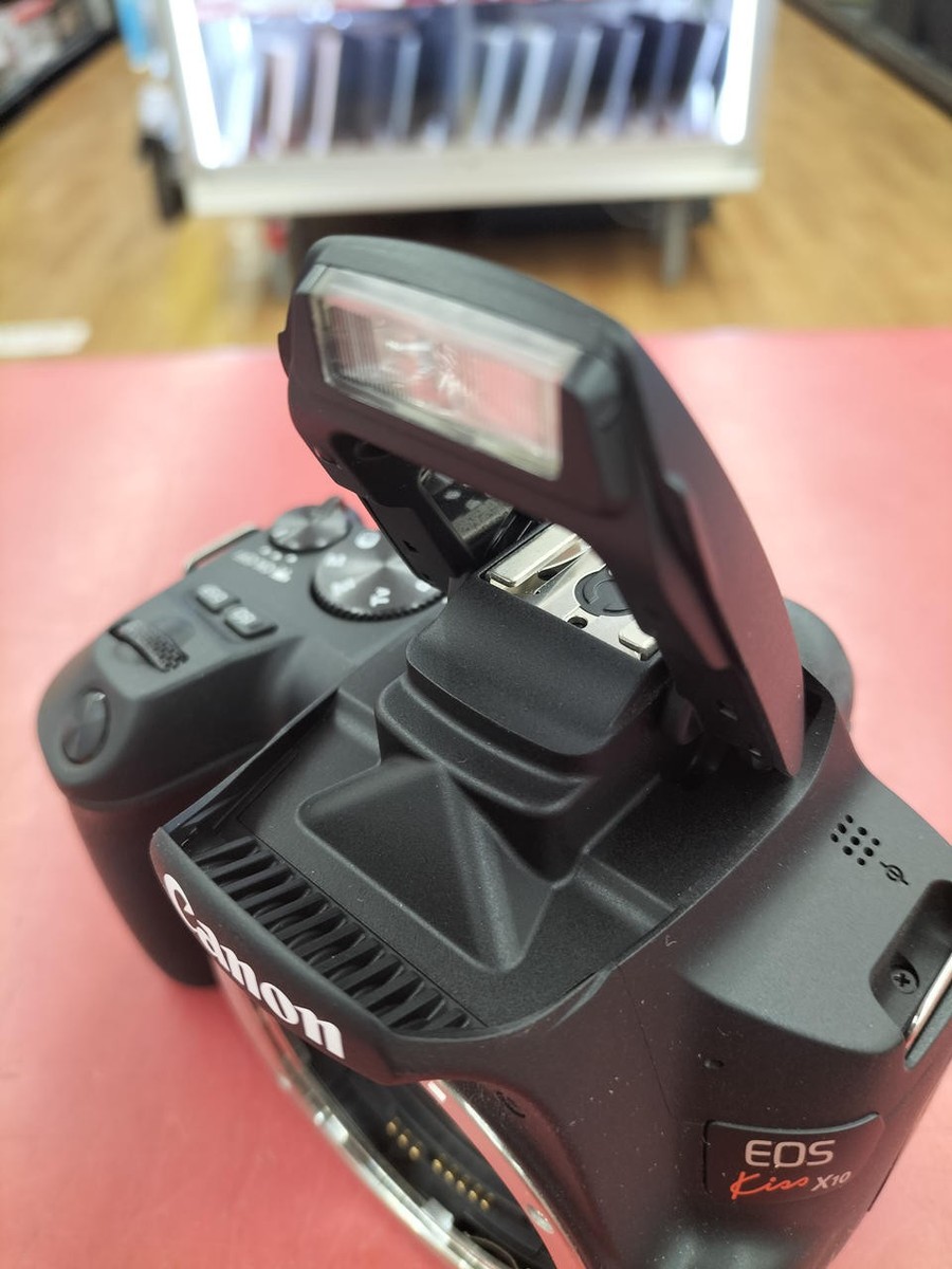 EOS Canon Kiss Camera X10 DSLR 24.1MP with Body Bluetooth Rebel Wi