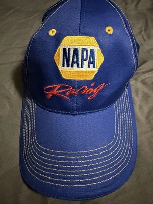 Vintage NAPA Racing Bill Davis Racing Adjustable Hat NASCAR Get The Good Stuff
