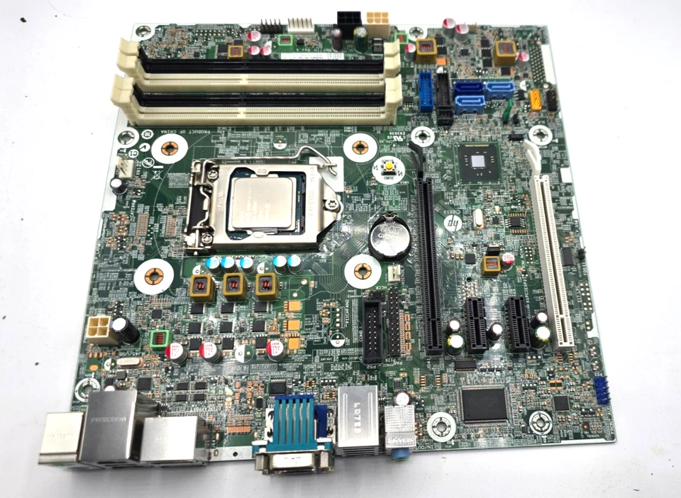 HP EliteDesk 800 G1 SFF Motherboard w/ i5-4590 3.30ghz CPU 796108-001 717372-003 - Image 3 of 4