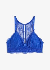 BH ohne Bügel Gr. 42 Azurblau Damen-Unterwasche Oberteil Dessous Neu