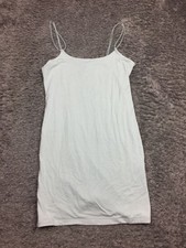 Forever 21 Mini Dress Tank Womens Size Large Blue Stretch Short