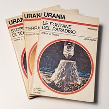 mondadori urania ● ARTHUR CLARKE lotto di 3 libri