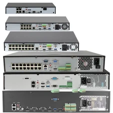 Original 4CH 8CH 16CH 32CH 64CH NVR 2/4/8SATA POE Network Video Recorder Lot
