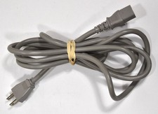 8ft. 3 Prong Heavy Duty Computer Power Cord, Excellent Condition