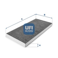 UFI Innenraumfilter 54.128.00 Aktivkohlefilter FüR BMW Landrover X5 E53 Range 3