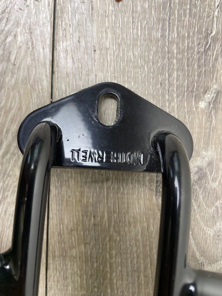 Harley Davidson Dyna Softail Motherwell Solo Luggage Rack 7" Black Foto 4 de 4