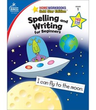 Carson Dellosa Spelling and Writing for Beginners Workbook―Grade 1 Spellin...