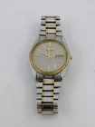 Vintage Seiko Quartz Day/Date Two Tone Water Resistant Mens Watch