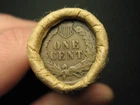 🔥ESTATE COIN ROLL 50 LINCOLN WHEAT CENT PENNIES w/S-MINT INDIAN HEAD! LOT 131ss