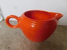 Vintage Fiestaware Red (Orange) Fiesta 2 pt.  Pitcher