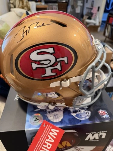 Jerry Rice Signed San Francisco Full Size Authentic Helmet Fanatics COA