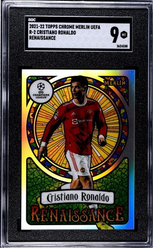 2021-22 Topps Merlin Collection Chrome UCL - Renaissance Cristiano Ronaldo #R-2