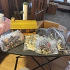 Vintage 1950's Marx Tin Lithograph Bar-M-Ranch with Many Accessories - No Box!