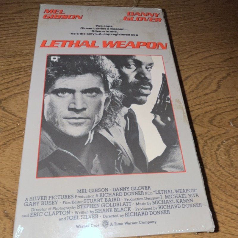 Warner Bros. Lethal Weapon VHS NTSC Action Crime 1987 Gibson Glover Busey