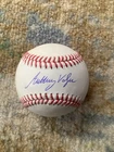 Anthony Volpe New York Yankees Signed MLB Baseball - Beckett  Full Signature A