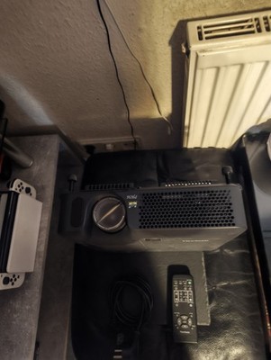 View Sonic PJ656 LCD Projektor Beamer  mit Tasche, Schwarz