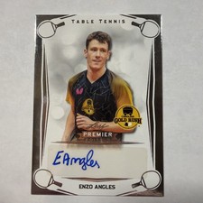 2025 Leaf Premier Edition Table Tennis Enzo Angles BA-EA1 Auto