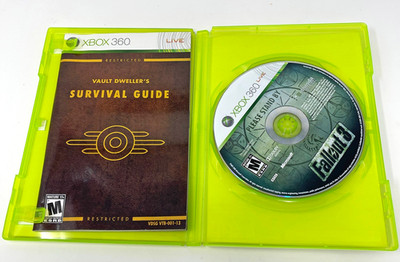 Fallout 3 XBOX 360 Vault Dwellers Survival Guide Used Tested Works