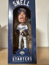 Dodgers Blake Snell Los Angeles Dodgers 2025 World Champion Starters Bobblehead