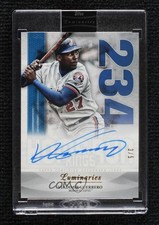 2019 Topps Luminaries Home Run Kings Blue 3/5 Vladimir Guerrero Auto HOF 05bt