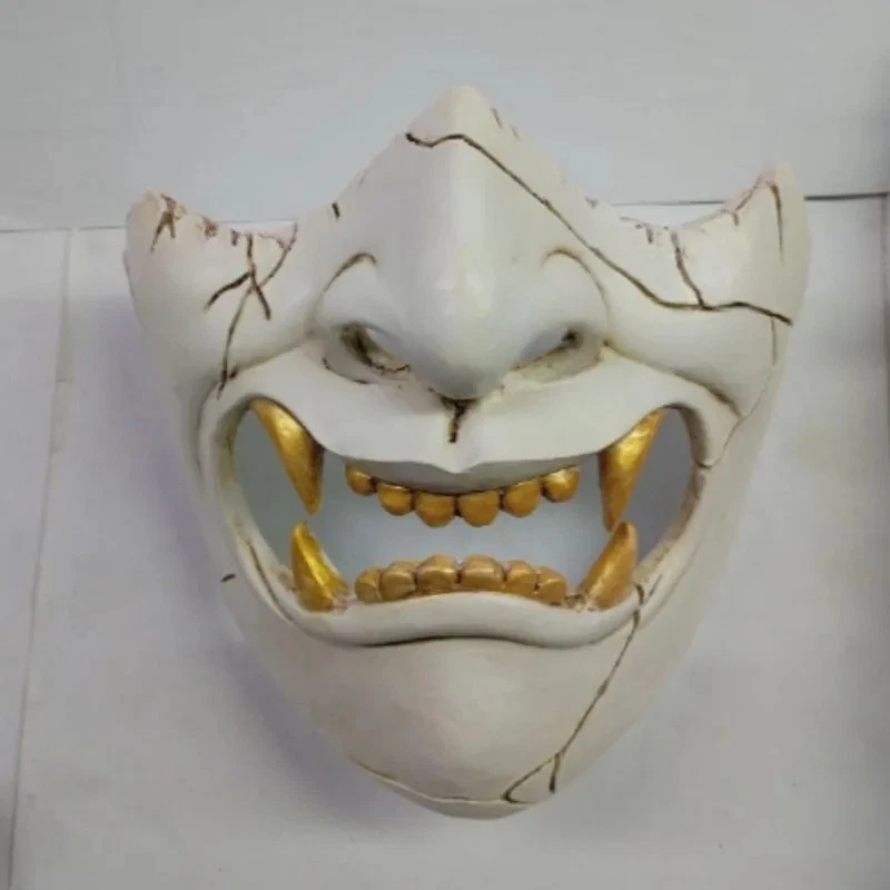 Ghost of Yōtei Cosplay Mask – Halloween Samurai Resin Face Cover | Decorative Co - Image 2 of 4