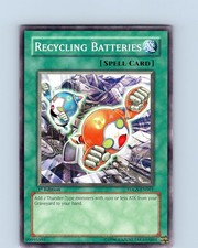 Yu-Gi-Oh TCG Recycling Batteries TDGS-EN061 1st Edition Common Card NM