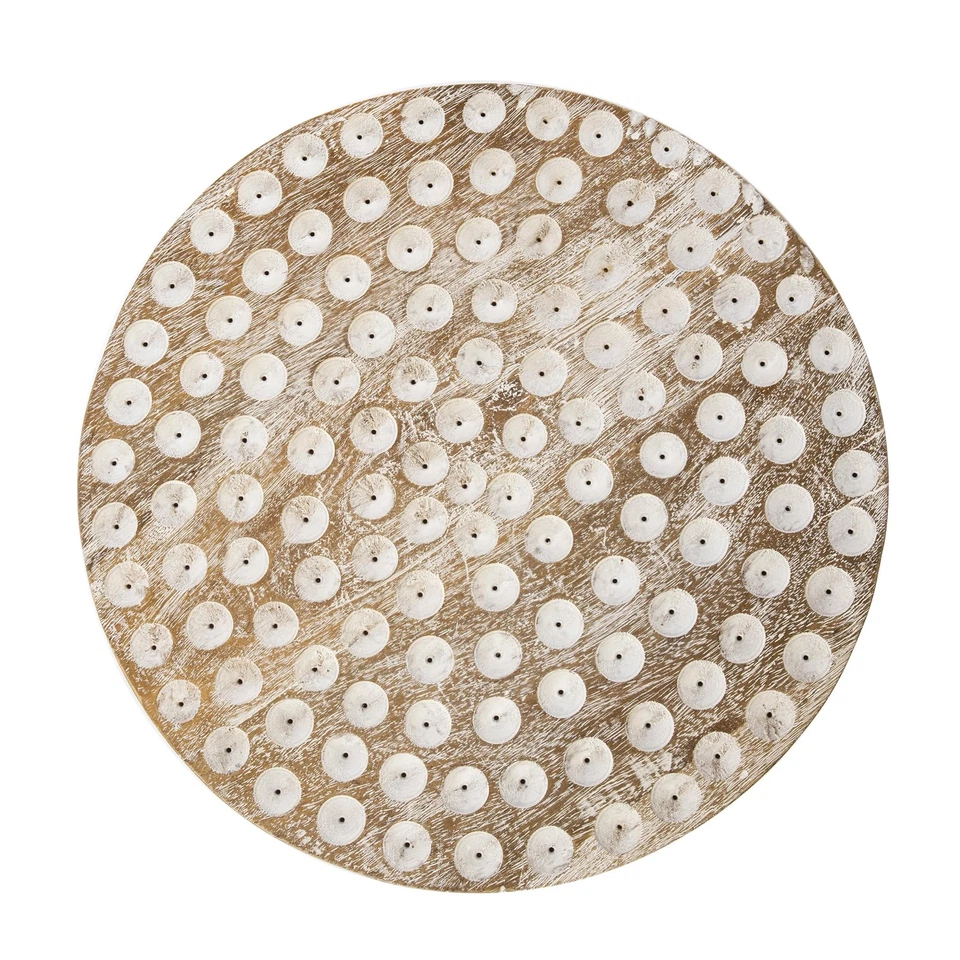 Круглый акцентный стол Campti, белый - Изображение 4 из 4